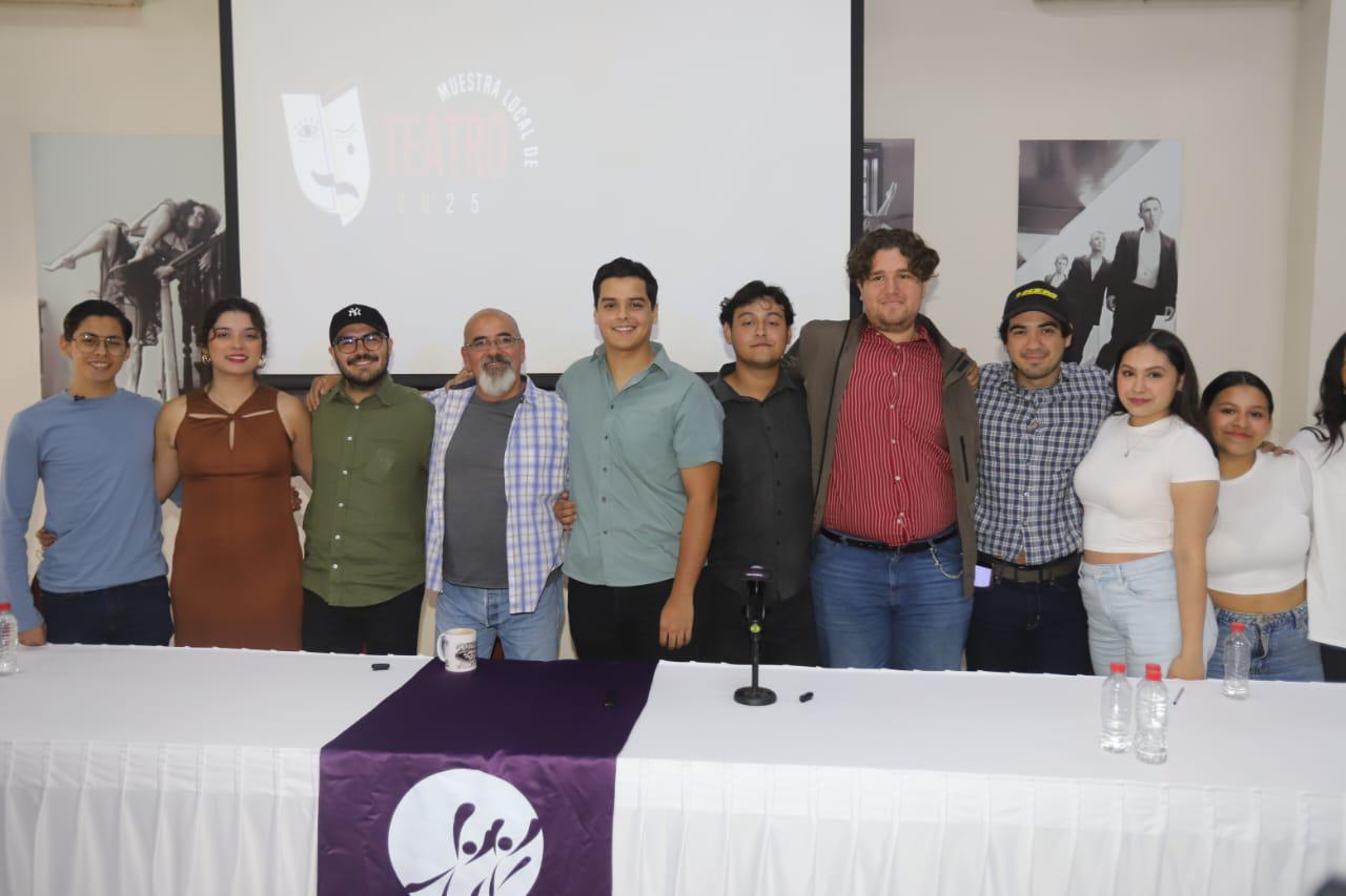 $!Jóvenes actores que estarán en escena del 11 al 19 de mayo.