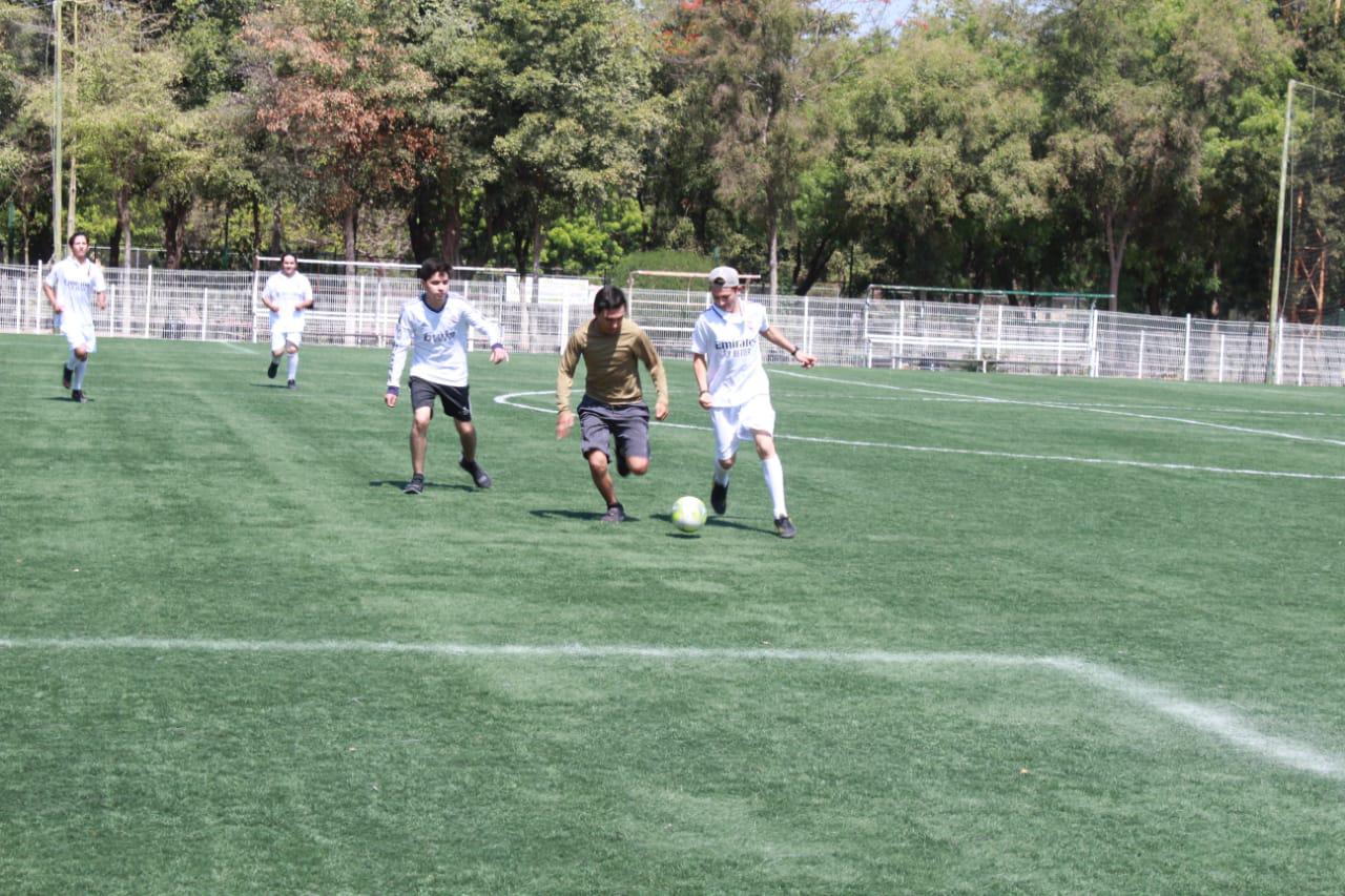 $!Imdec festeja a alumnos del Telebachilleratos Comunitarios con actividad deportiva