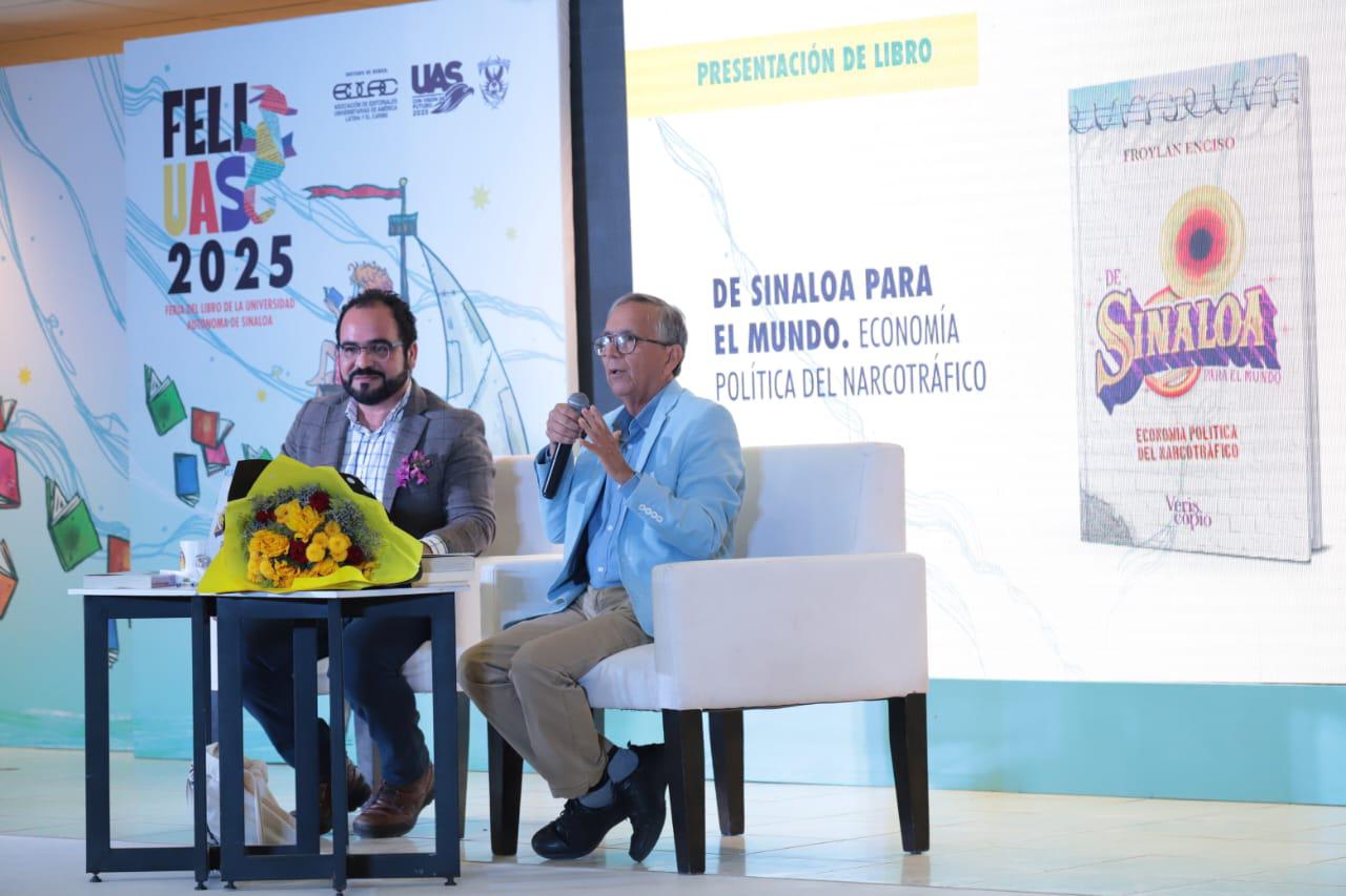 $!Es falso que el narcotráfico genere riqueza: Froylán Enciso