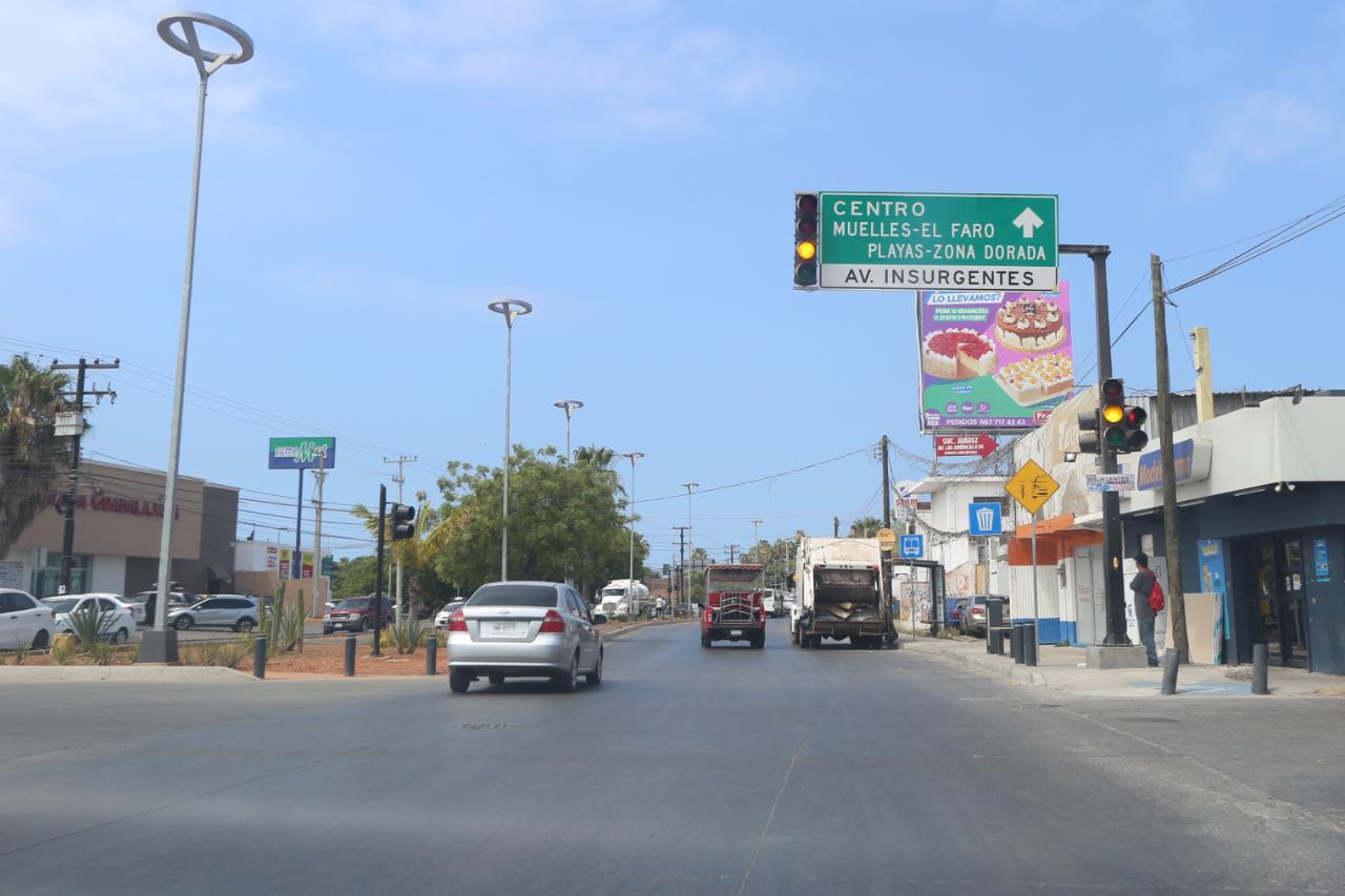 $!Piden que funcionen semáforos en la Gabriel Leyva para prevenir accidentes