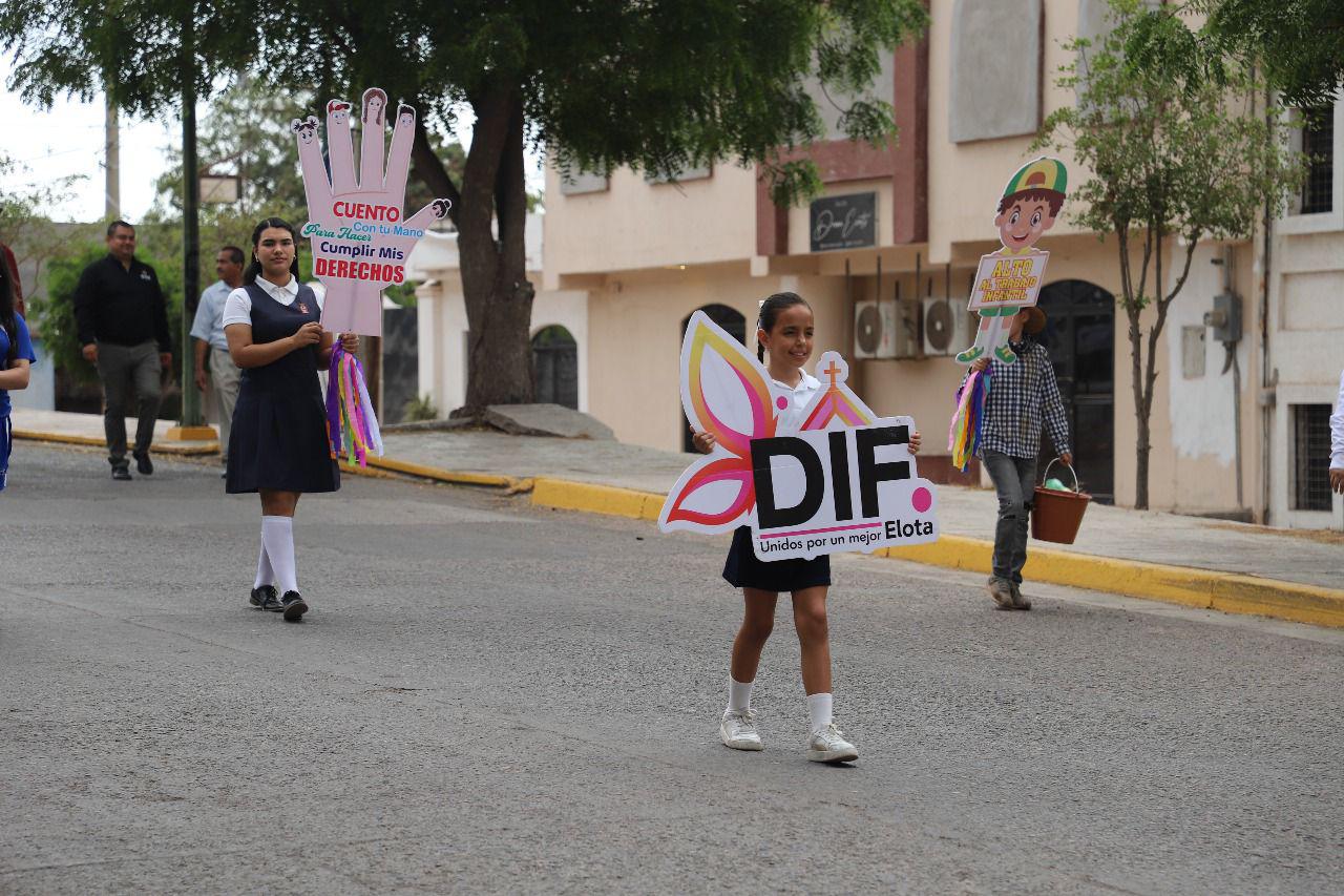 $!Marchan contra el trabajo infantil en Elota