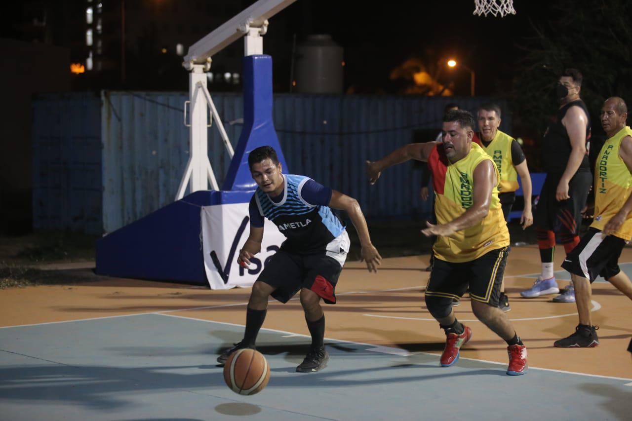 $!Chametla avanza a la final de la Copa Semana Santa de Baloncesto