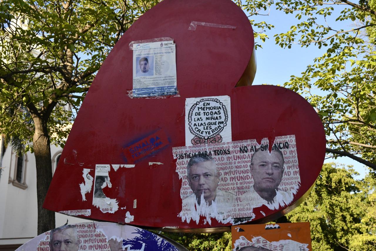 $!Gobierno de Culiacán califica como vandalismo manifestaciones por Javier Valdez y personas desaparecidas
