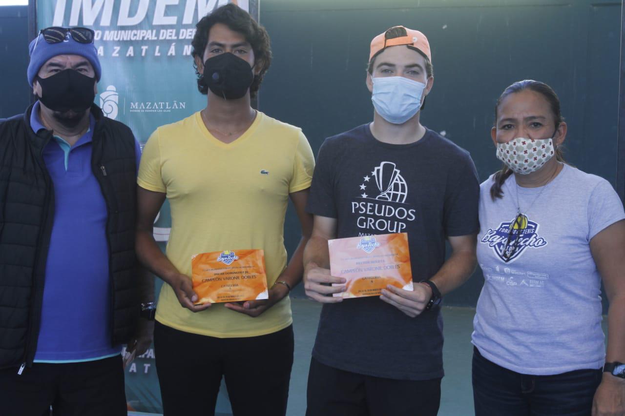 $!Mariano Hinojos se proclama monarca en el Bajo Techo Mazatlán Open 2021