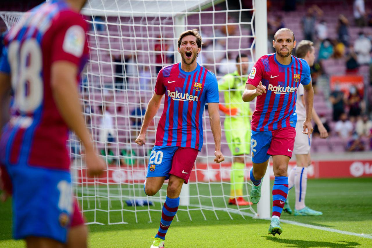 $!El Barcelona vence 2-1 al Getafe de JJ Macías en la tercera fecha de la Liga española