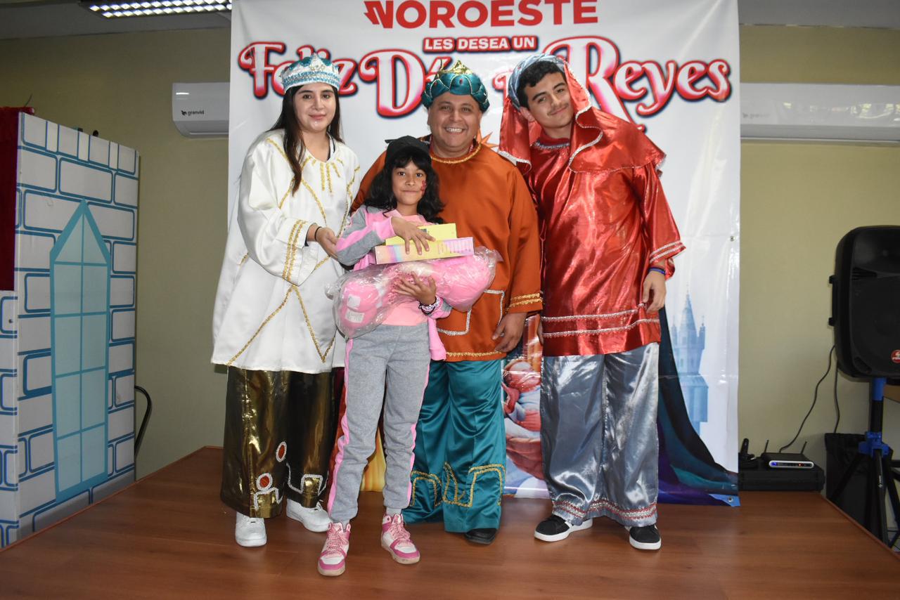 $!Llegan los Reyes Magos de Datemex a Culiacán y transforman la ilusión de los pequeños en alegría
