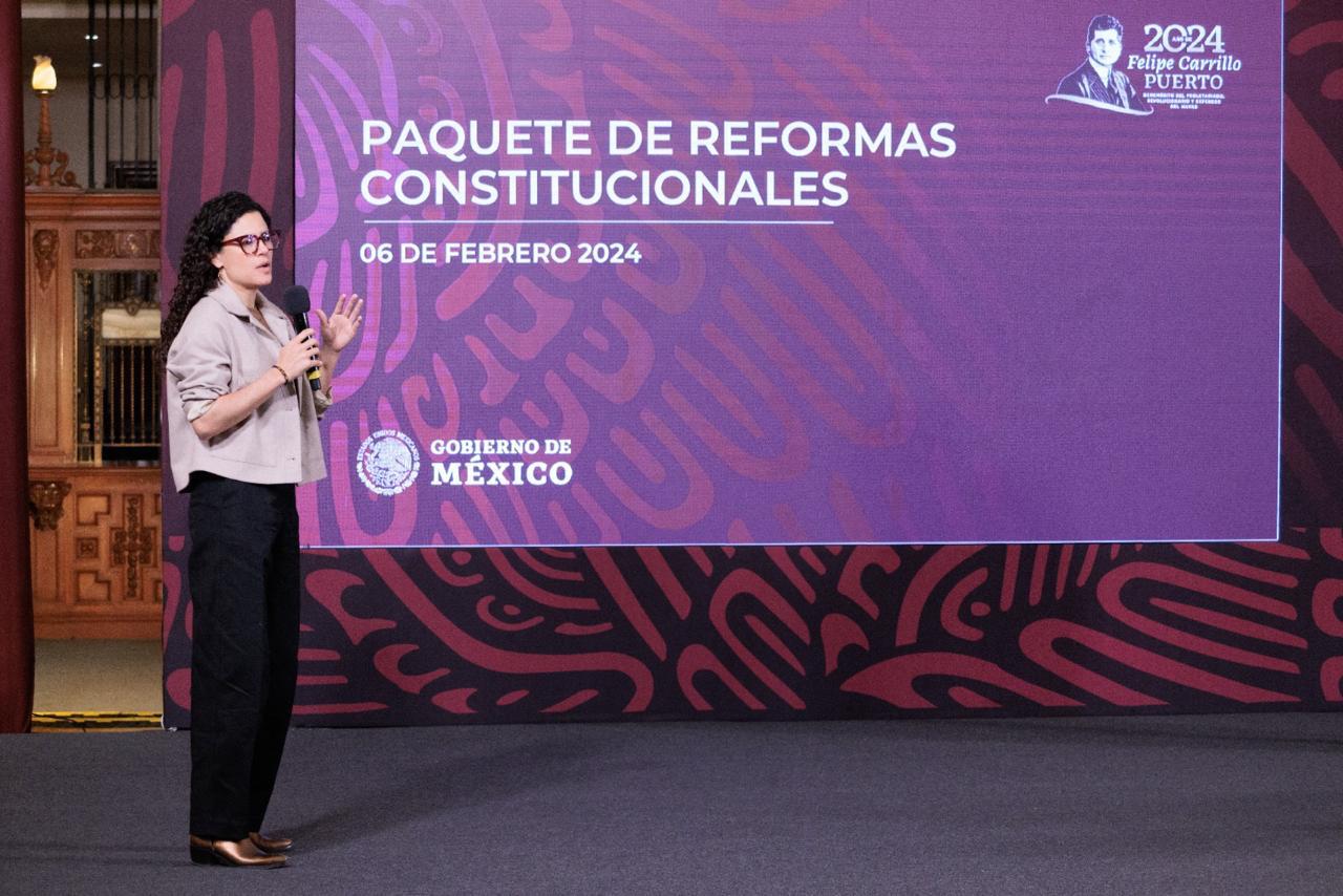 $!Reconoce AMLO que presentación de reformas es por proceso electoral