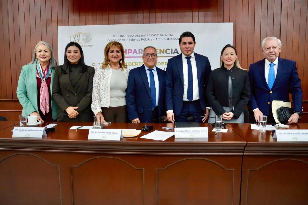 $!Finanzas sanas y avance de más de la mitad en el Plan Estatal de Desarrollo, expone titular de Administración ante diputados