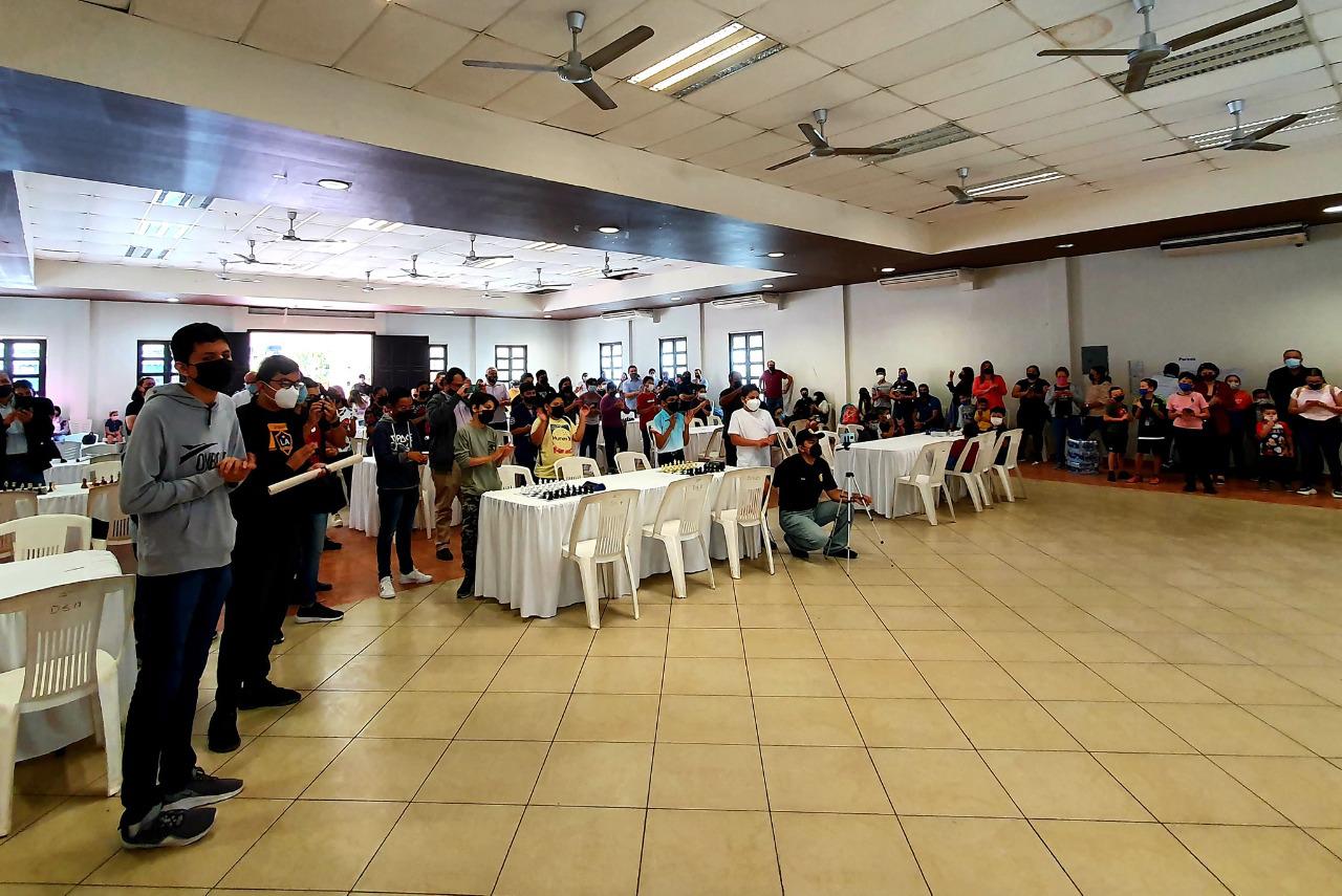 $!Hiram de Jesús Velarde es el rey del Torneo Estatal de Ajedrez Concordia 2022