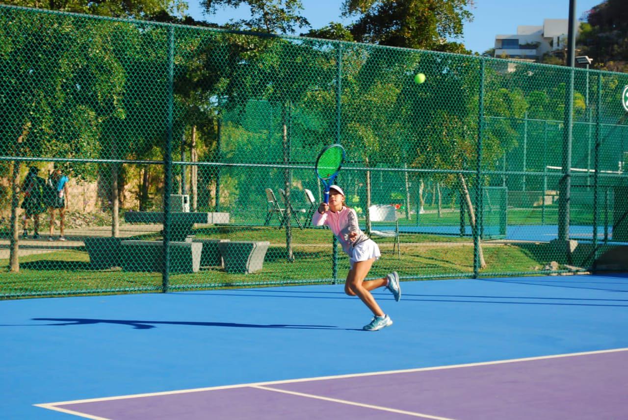 $!Muestran dominio en el cierre del Circuito Imdem de Tenis