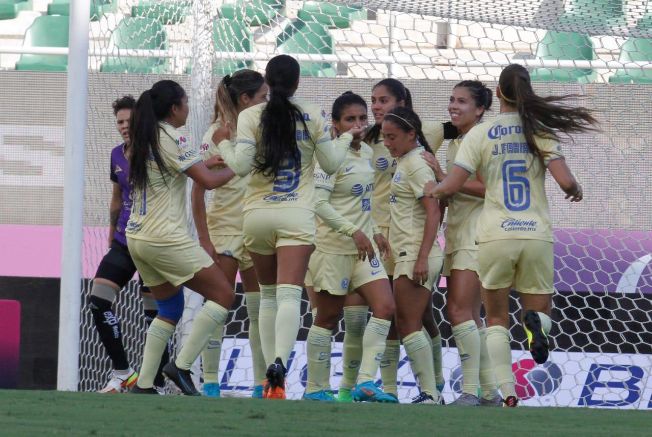 $!América da un golpe de autoridad a Mazatlán Femenil en el Kraken