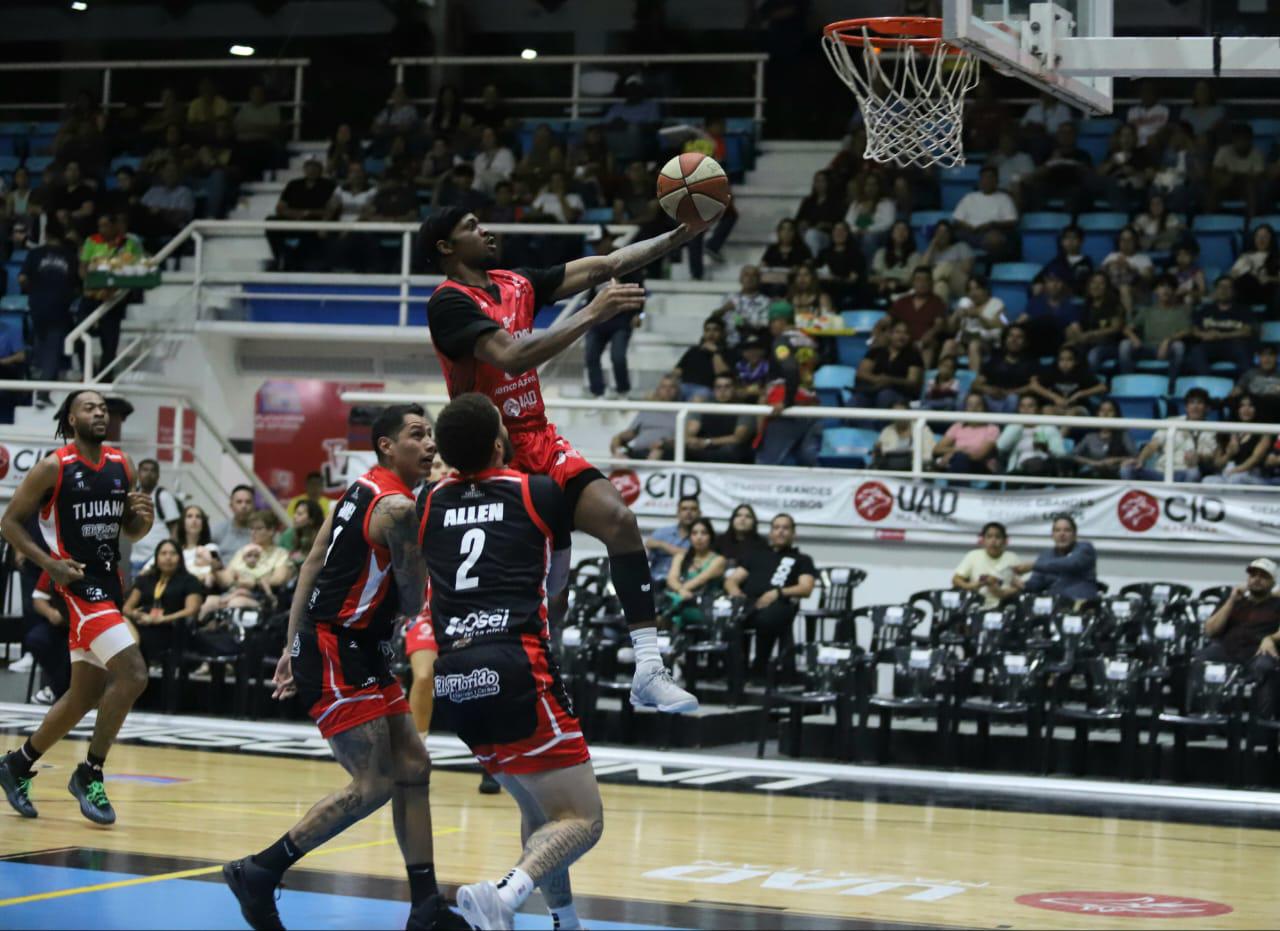 $!Venados Basketball le da una repasada a Tijuana y empata serie