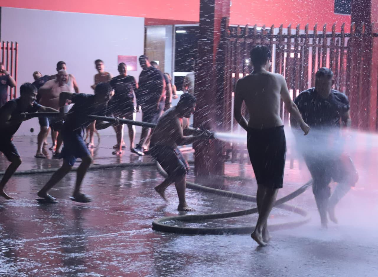 $!Con el tradicional bautizo Bomberos de Mazatlán conmemoran su día