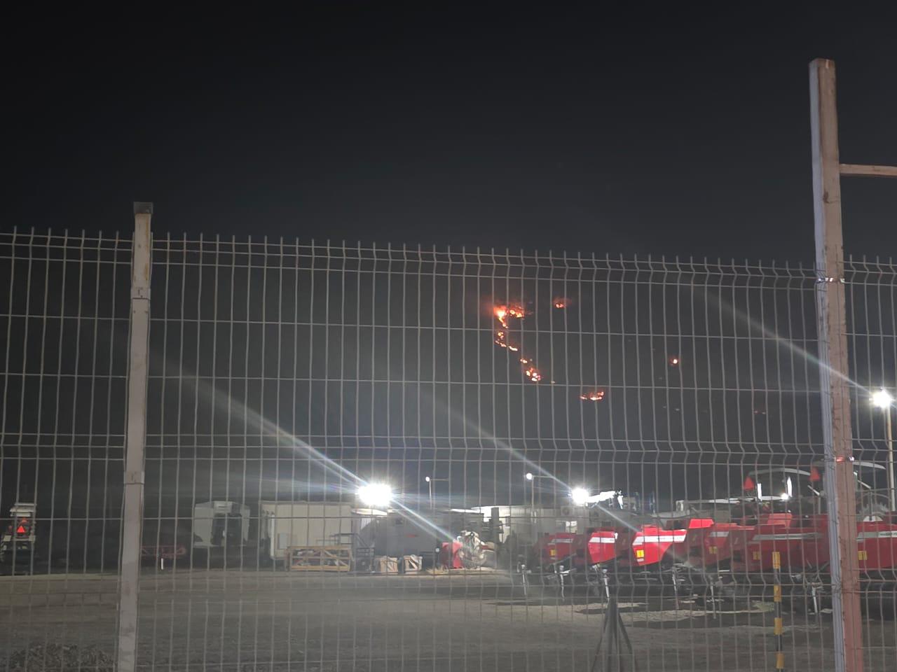 $!Se registra incendio forestal en cerro del Águila en Rosario