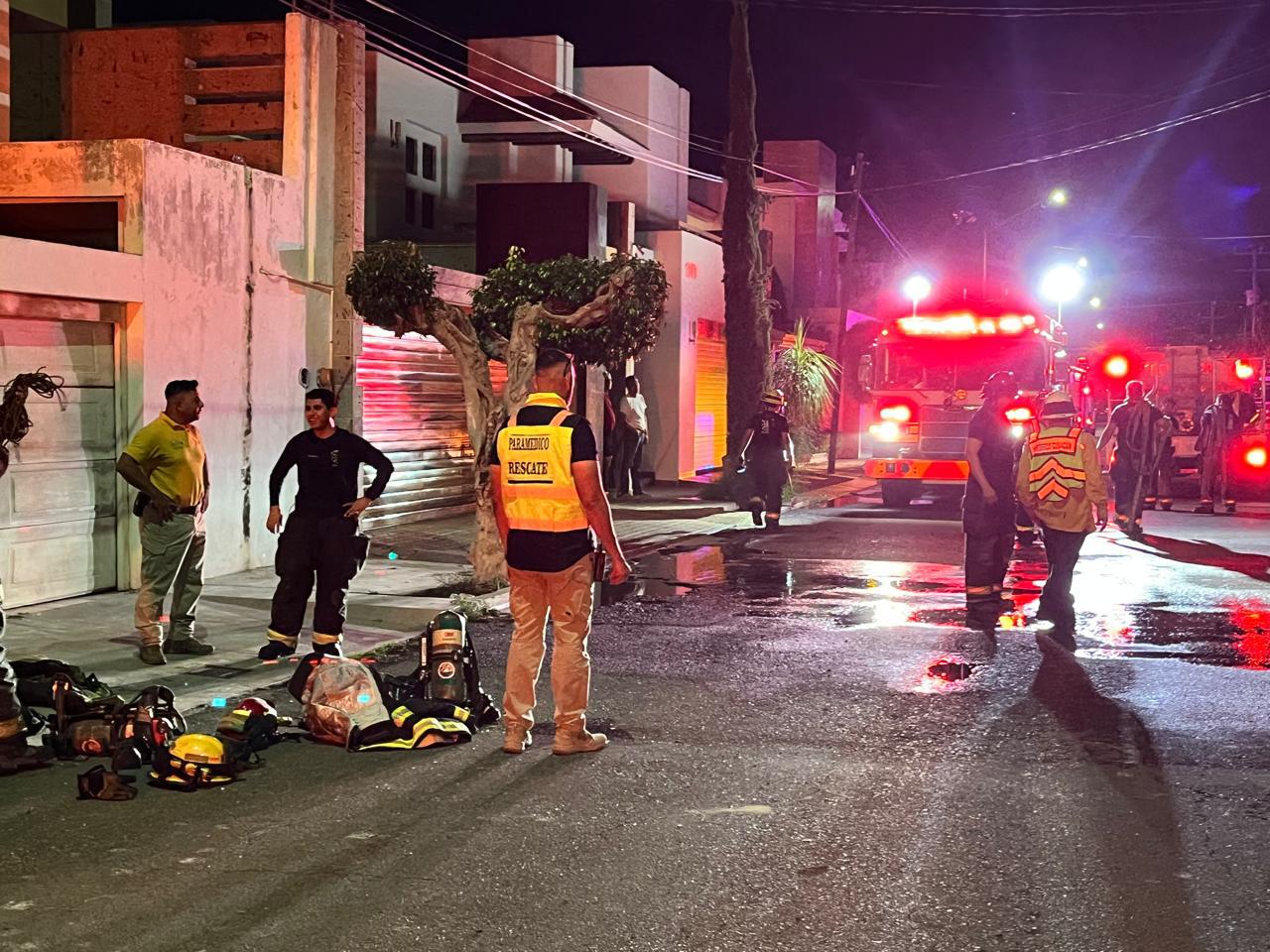 $!Incendio en centro de rehabilitación de Culiacán deja un interno intoxicado