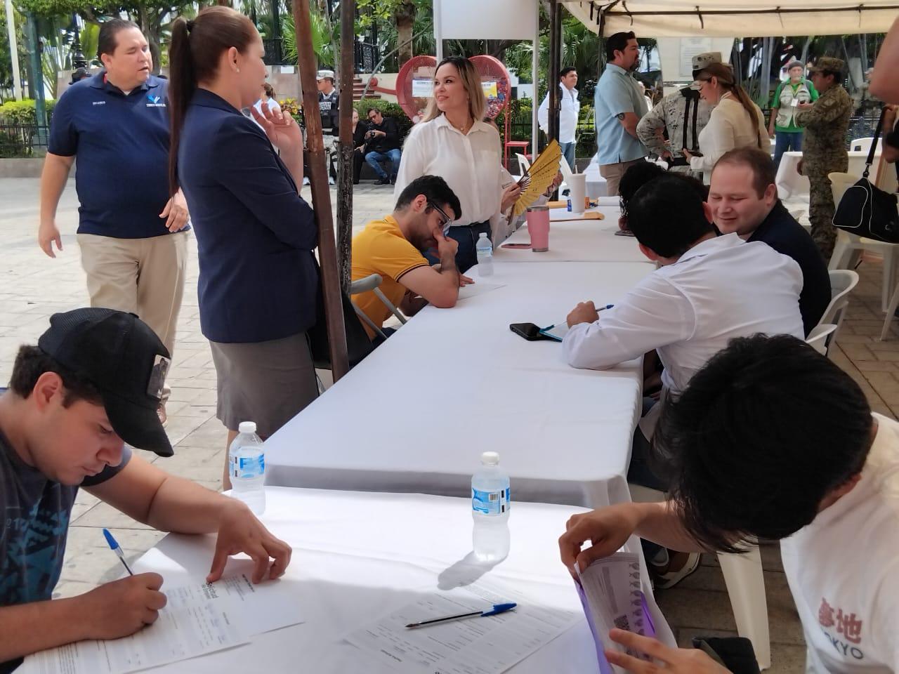 $!Realizan Jornada del Empleo en Mazatlán como parte de las Jornadas por la Paz
