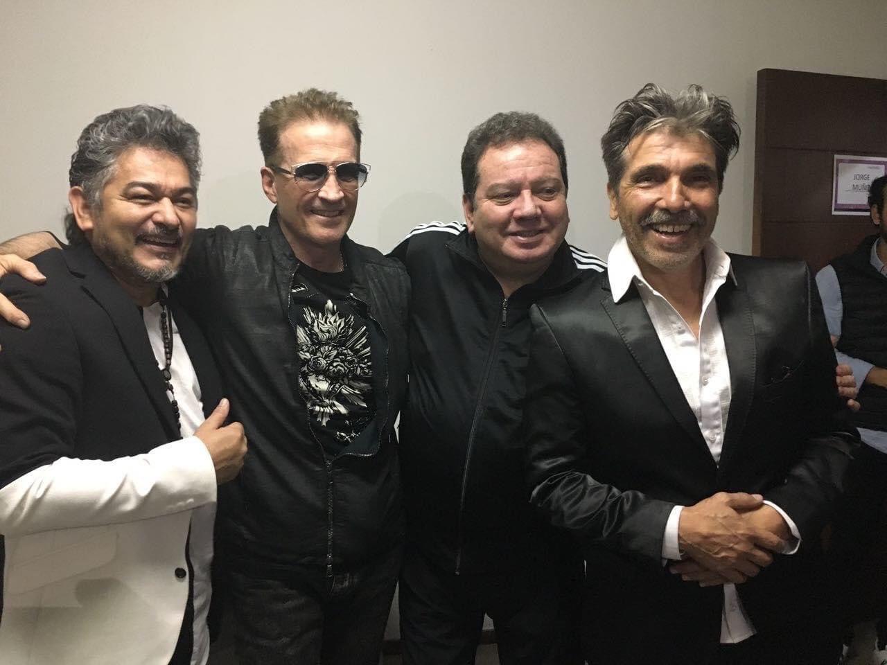 $!Fato comparte fotografía junto a Emmanuel, Coque Muñiz y el hoy fallecido Diego Verdaguer.
