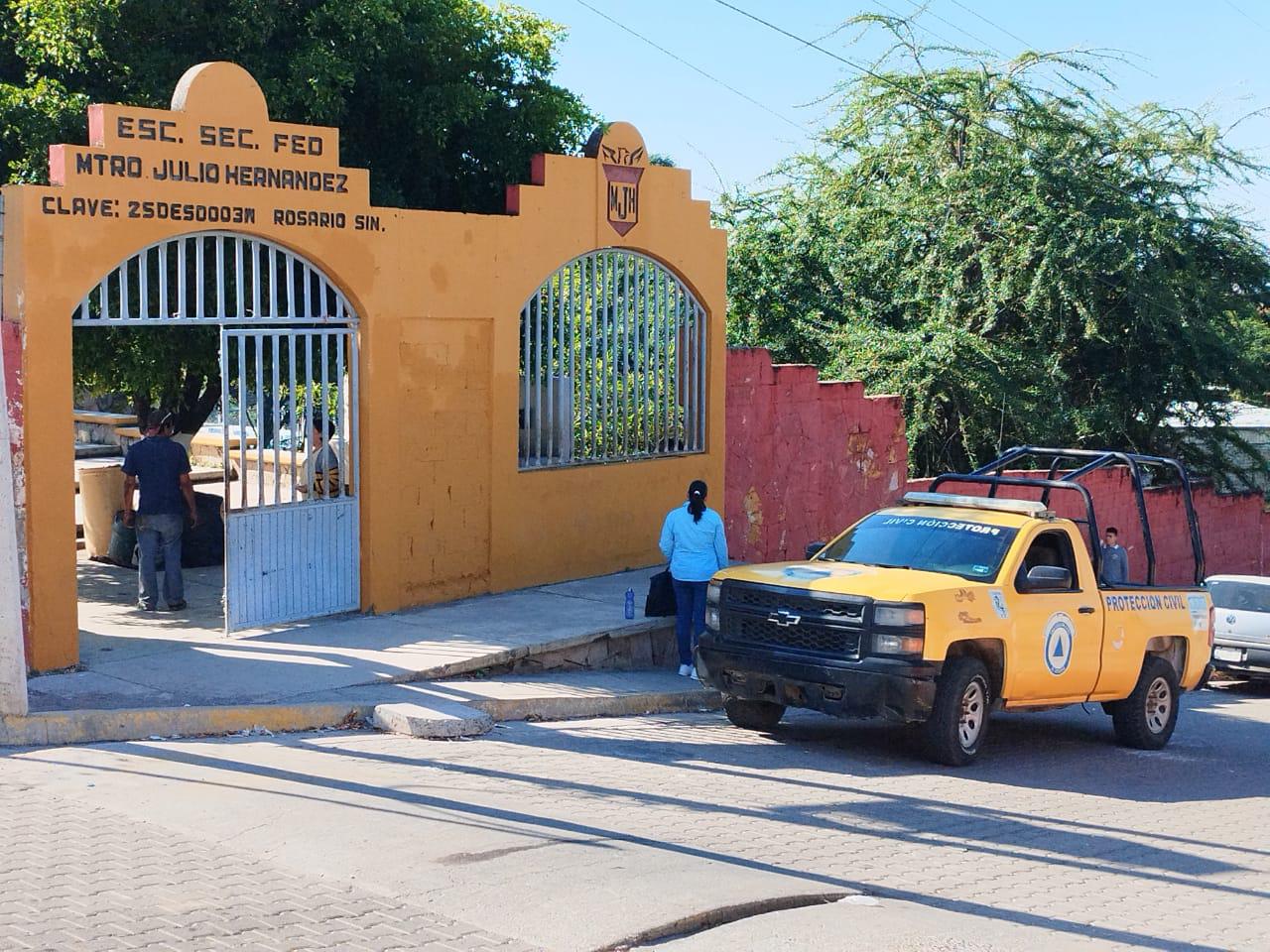 $!Pican abejas a 50 alumnos y 6 maestros en secundaria de El Rosario