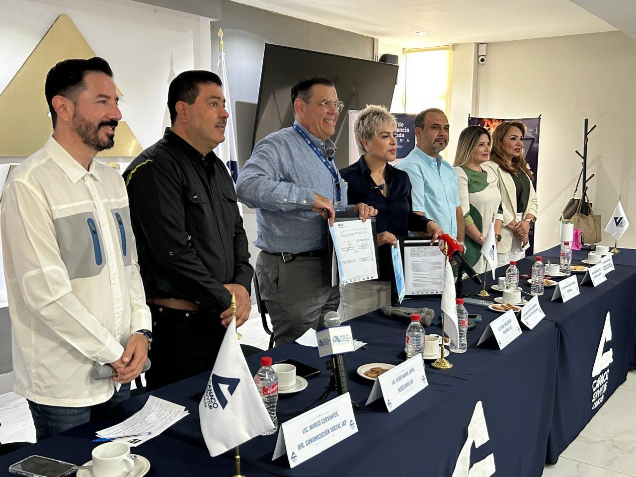 $!Firman alianza Canaco Culiacán y Junta de Asistencia Privada de Sinaloa para trabajar proyectos conjuntos