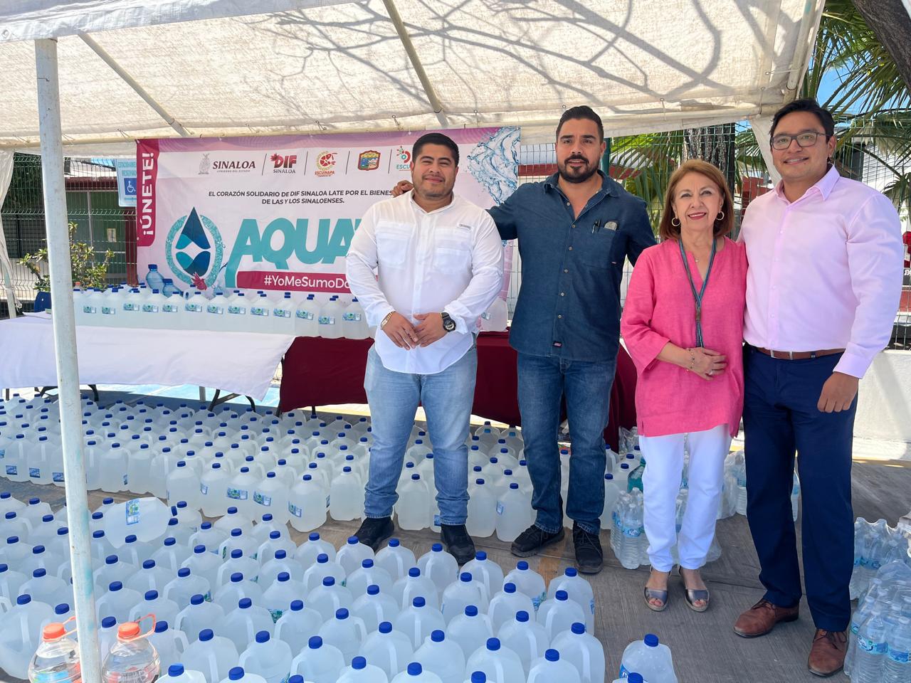 $!Logran reunir 5,087 litros de agua en el Aquatón 2025, en Escuinapa