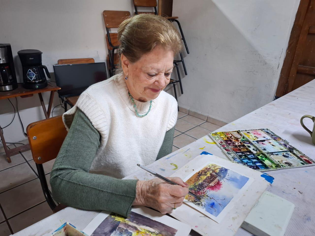 $!Artes plásticas es uno de los talleres que puede cursarse en Casa Achoy, en Culiacán.