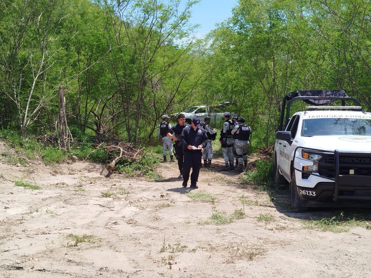 $!Localizan fosa clandestina con osamenta en Higueras del Conchi, Mazatlán