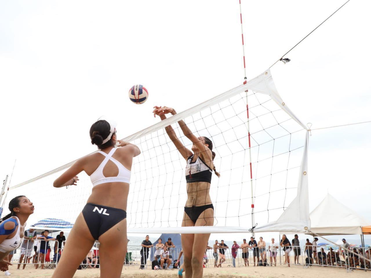 $!Sinaloa va por tres medallas de oro en los Nacionales 2023 del voleibol de playa