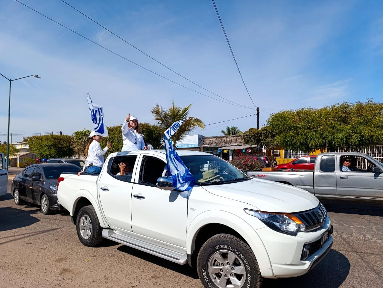 $!Apuesta Jacqueline Oros por el agua potable, servicios públicos y seguridad en Escuinapa