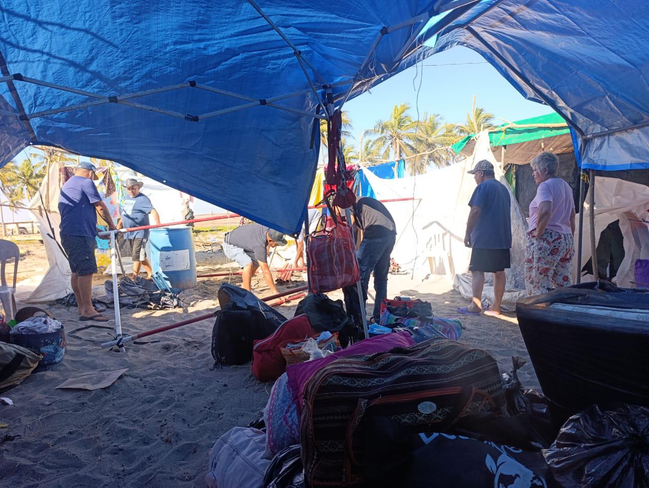 $!Culminan Fiesta del Mar de Las Cabras, en Escuinapa, con el regreso de decenas de familias