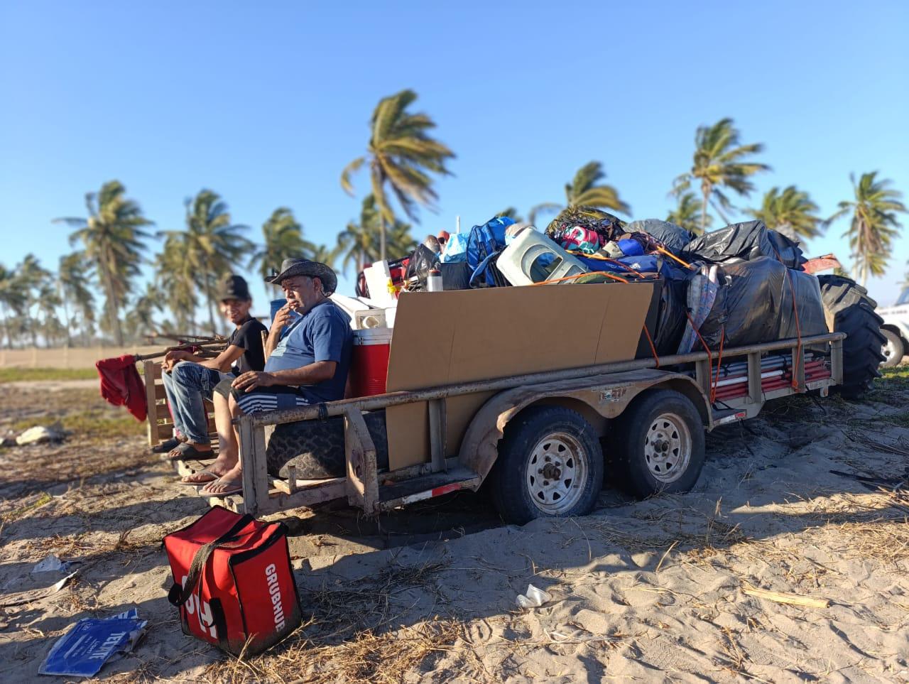 $!Culminan Fiesta del Mar de Las Cabras, en Escuinapa, con el regreso de decenas de familias