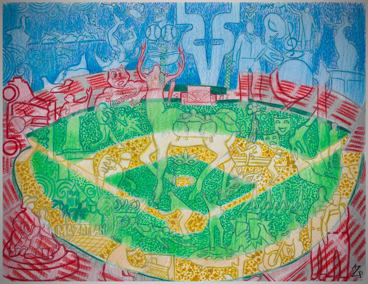 $!Designan ganadores del Concurso de Pintura Antonio López Sáenz Arte+Deporte