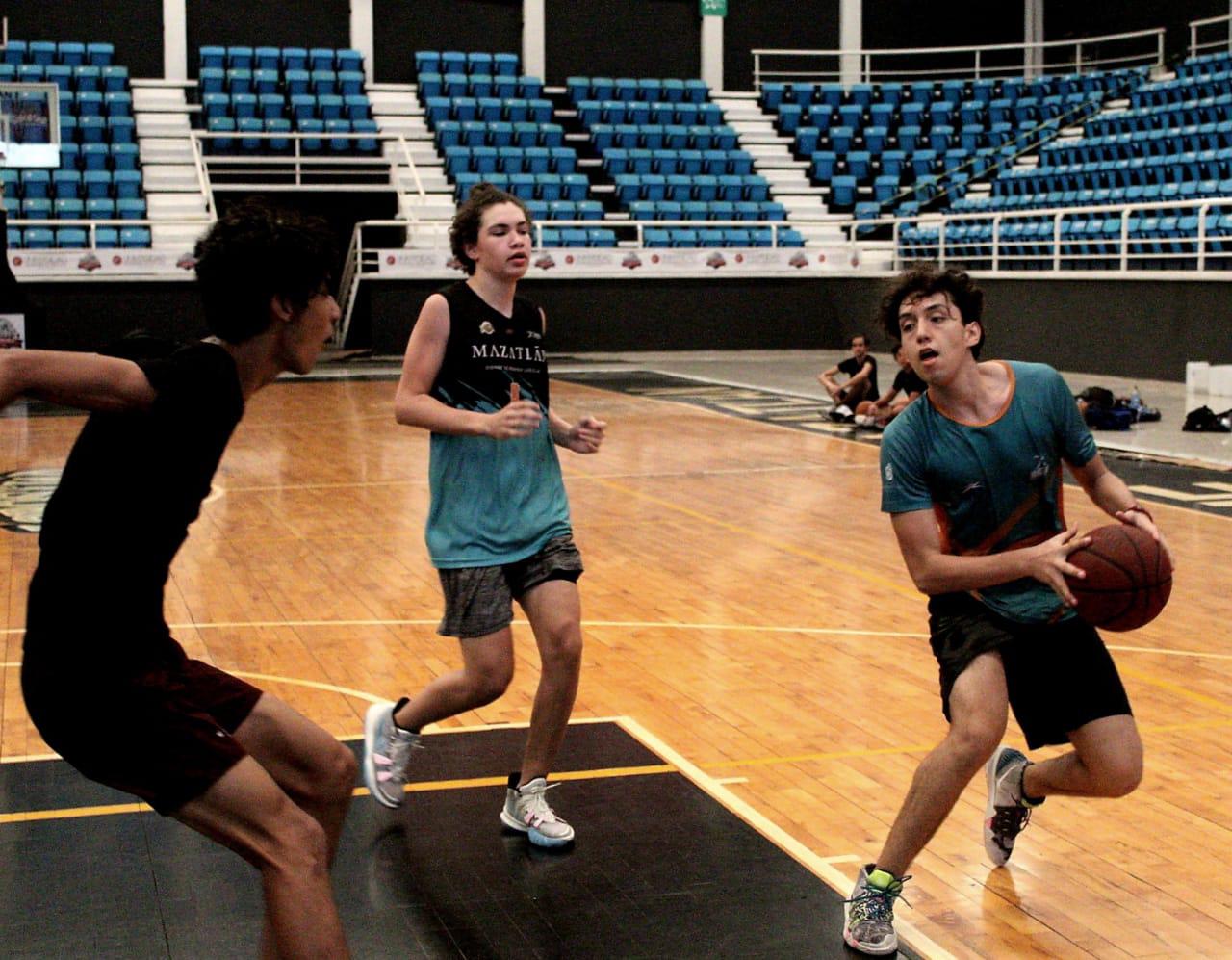$!Se impone Mazatlán en selección de Sinaloa de basquetbol