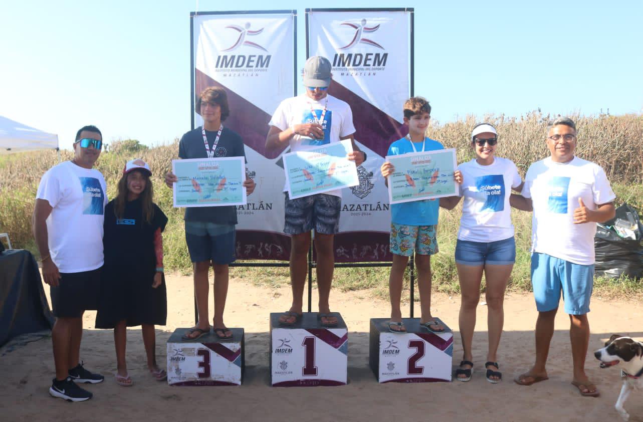 $!Dominan las olas en el Sinaloa Surf Open 2023