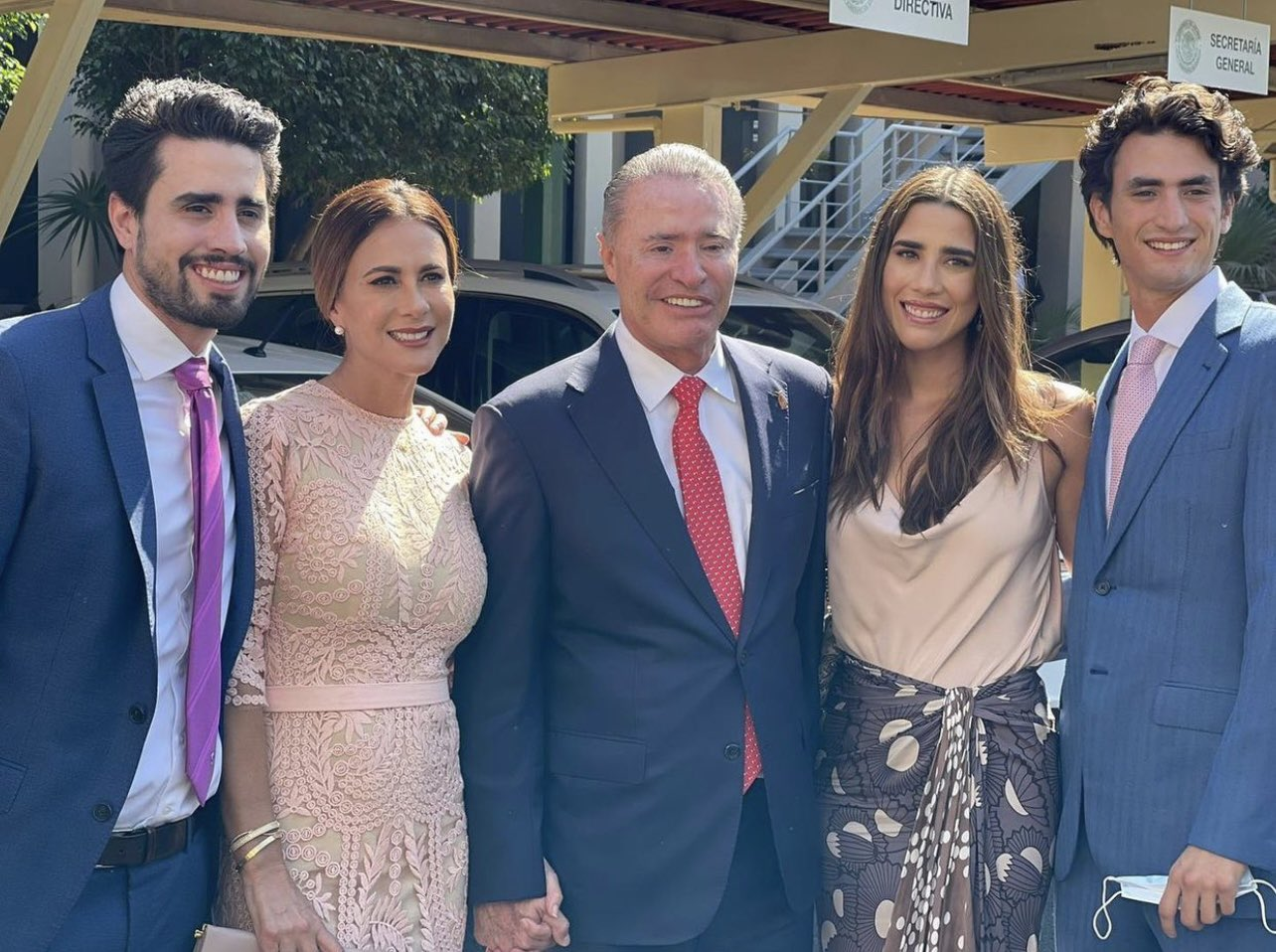 $!Los Ordaz Fuentes: Quirino, Rosy, Quirino, Silvana y Santiago.