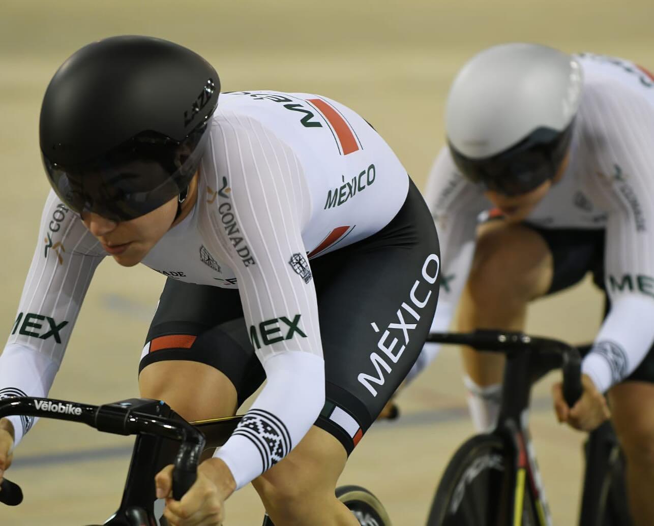 $!Sinaloense Luz Daniela Gaxiola es subcampeona panamericana en keirin