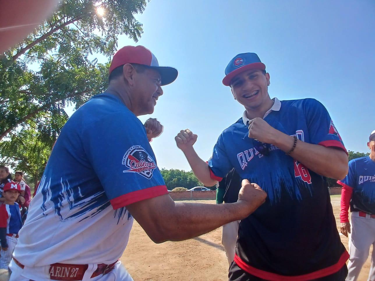 $!Visita campeón panamericano Marco Verde la Liga Quintero Castañeda, donde jugó en su niñez