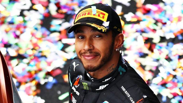 Lewis Hamilton.