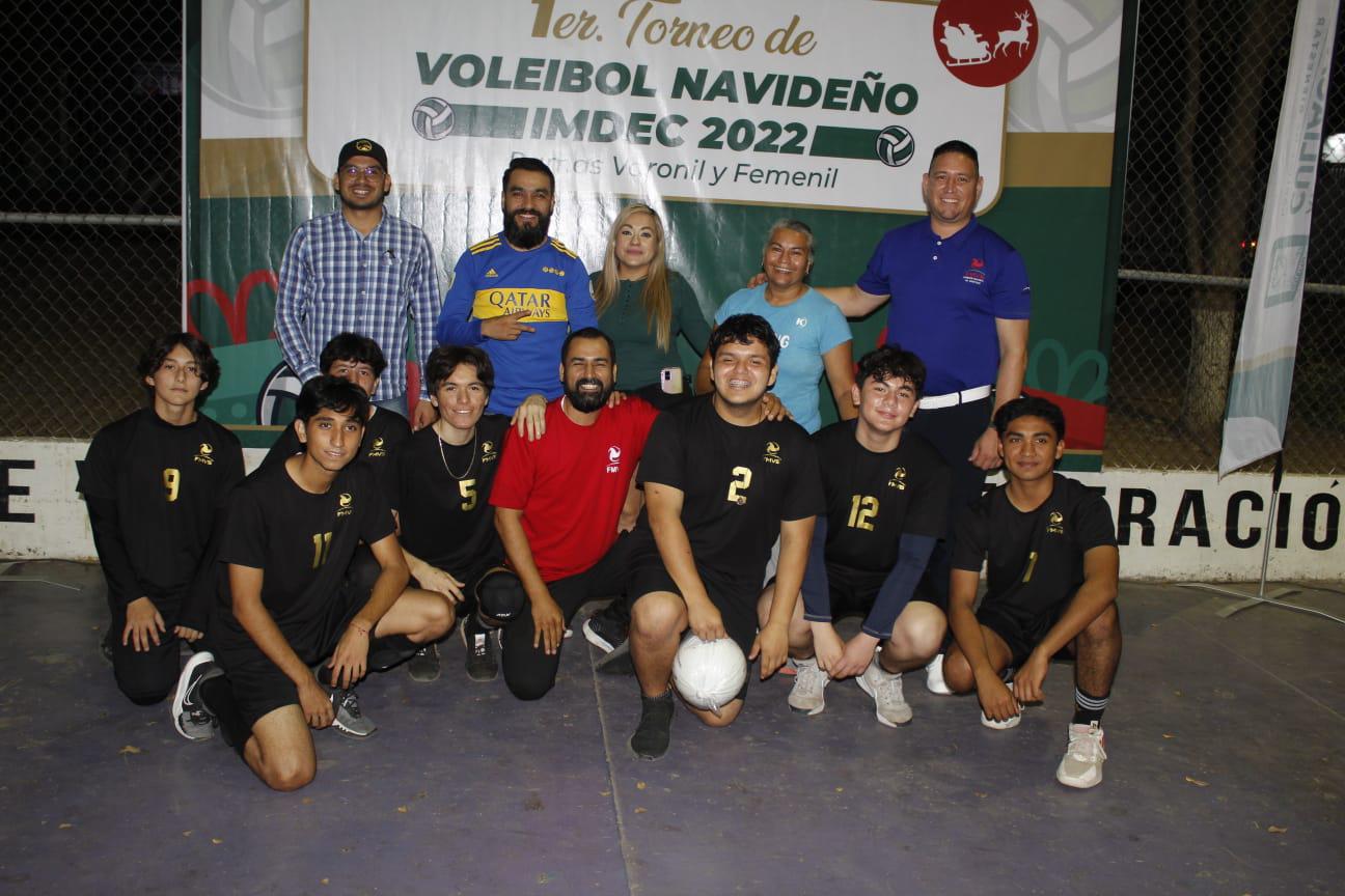 $!Todo un éxito el Torneo Navideño de Voleibol con Causa