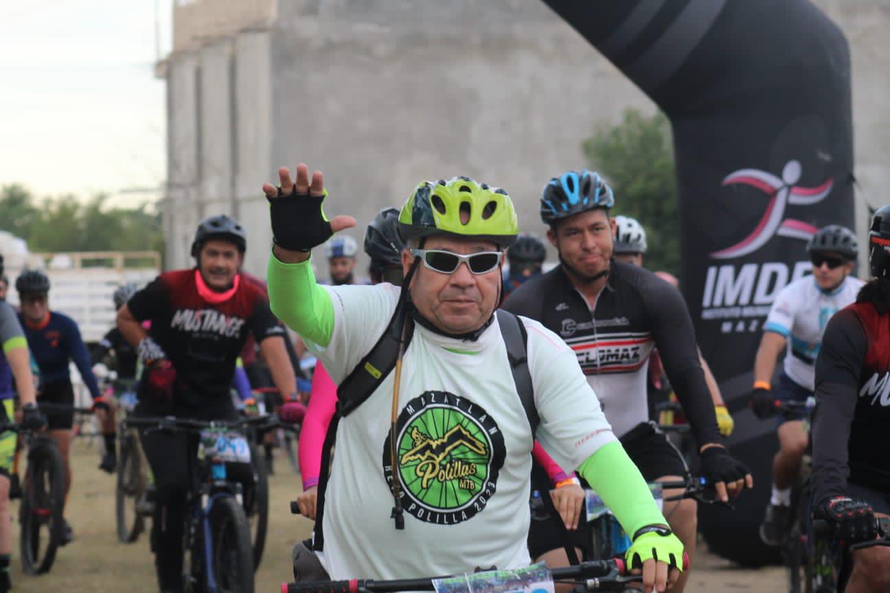 $!Toman 300 ciclistas el Reto Polillas 2023