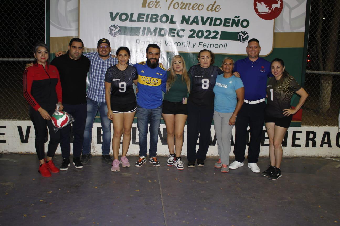 $!Todo un éxito el Torneo Navideño de Voleibol con Causa
