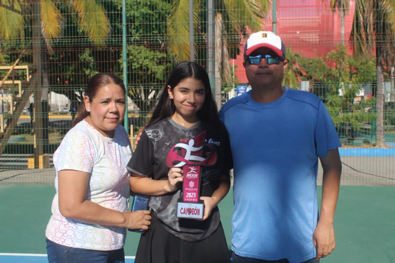 $!Clausuran con saque ace el Circuito Imdem de Tenis 2023