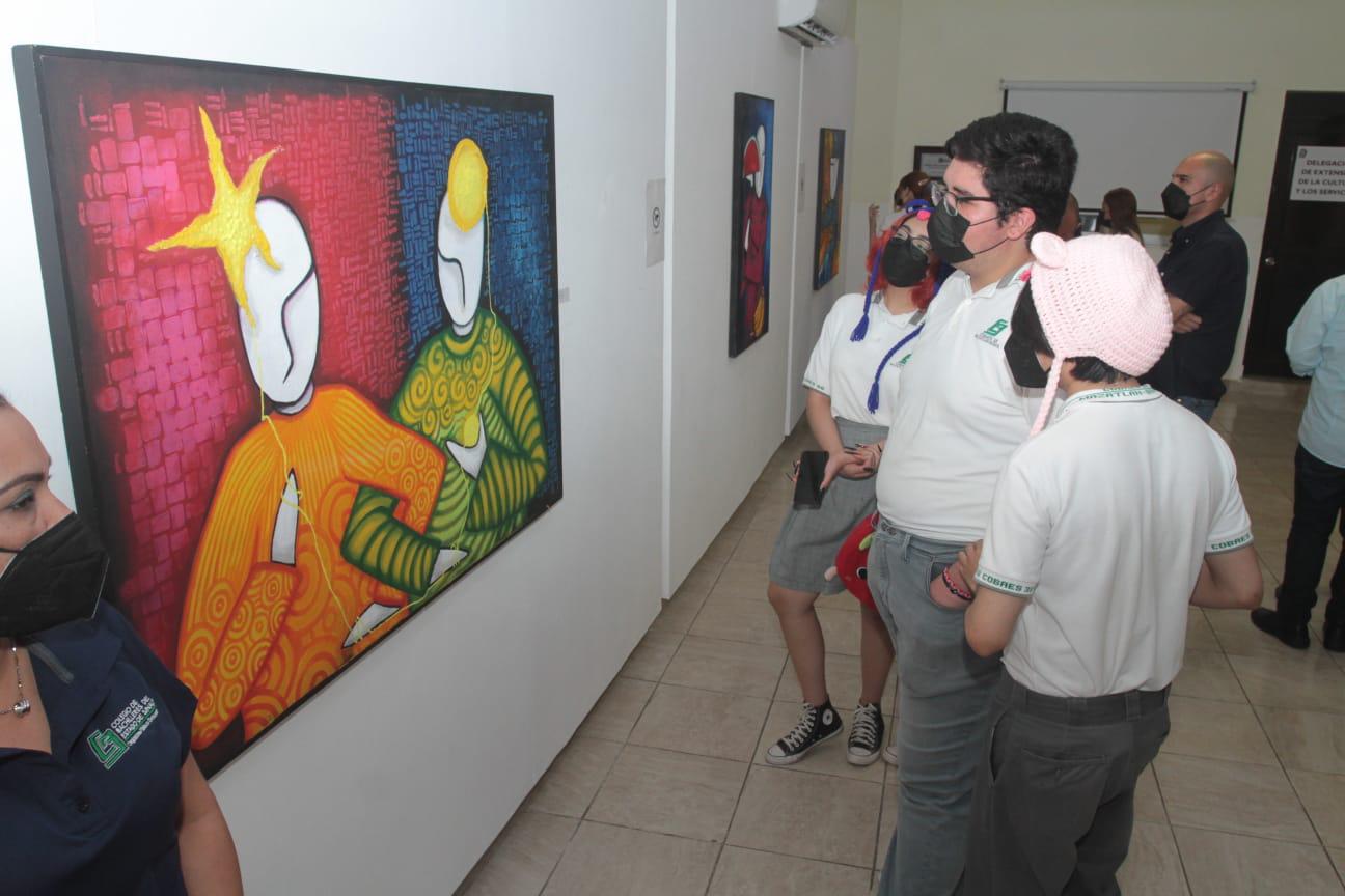 $!Hasta el 30 de junio estará la exposición en el Centro Cultural del Bachiller “Mazatl”.