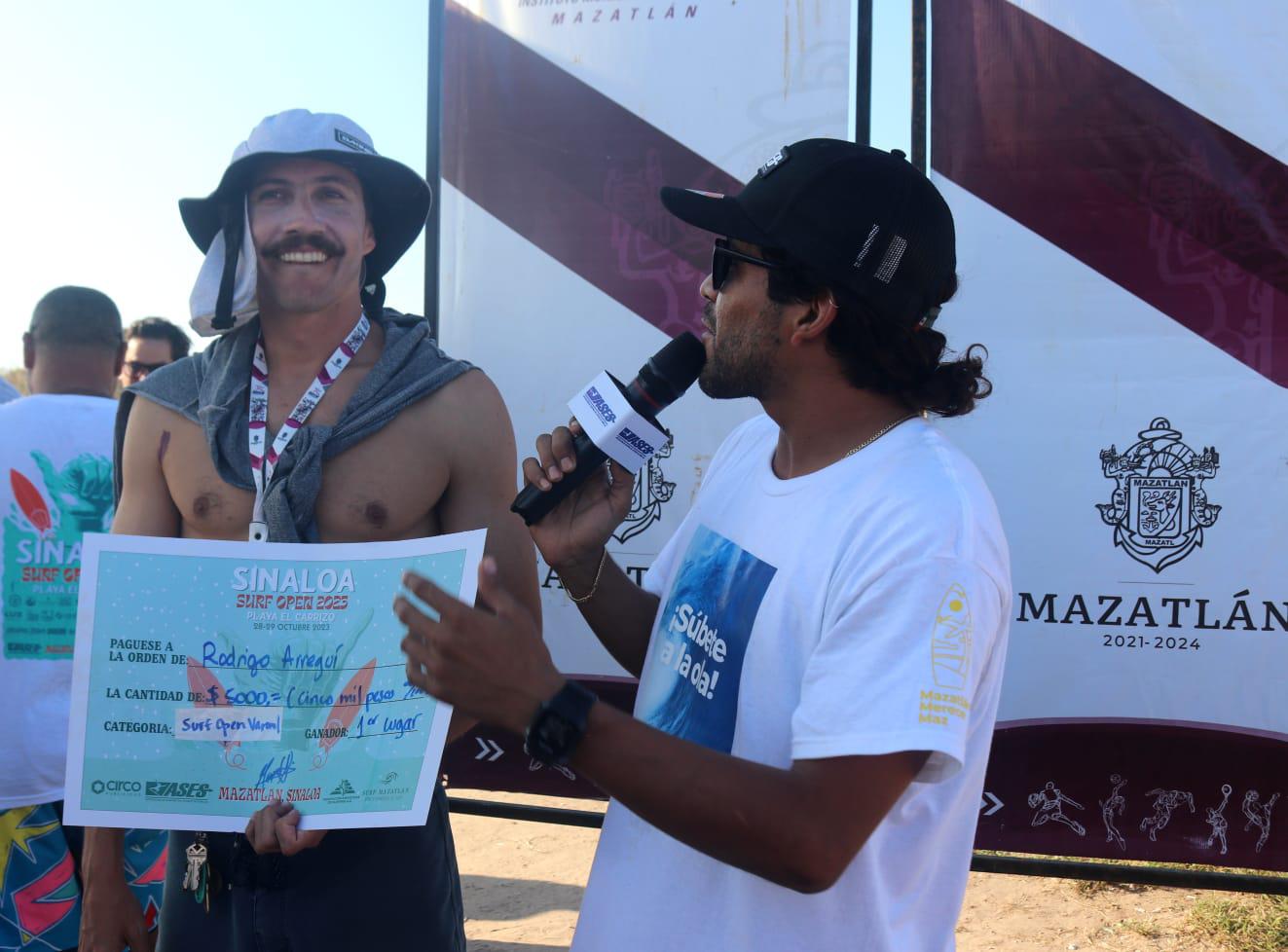 $!Dominan las olas en el Sinaloa Surf Open 2023