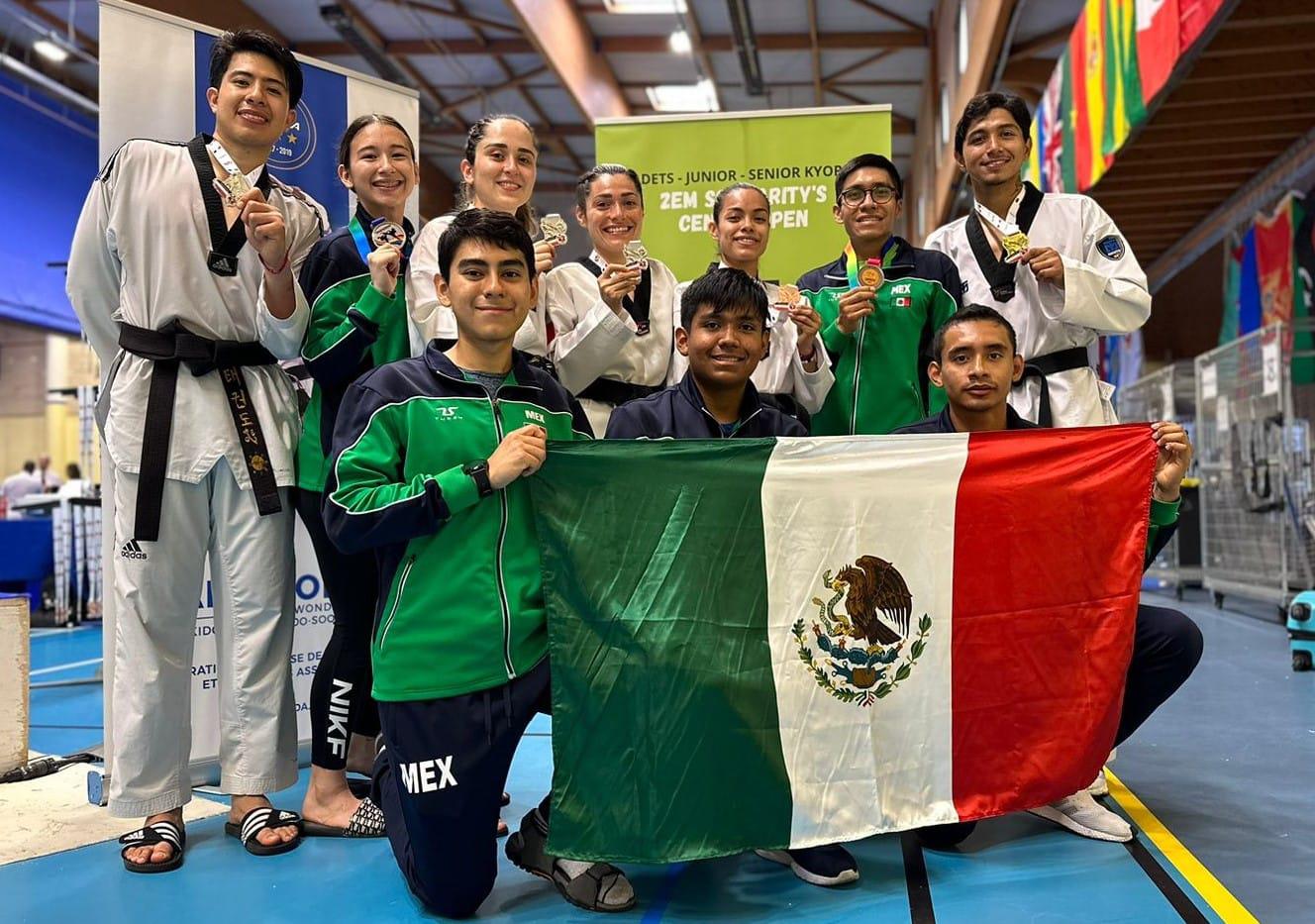 $!Parataekwondo regresa con 21 medallas de gira por Europa y Oceanía