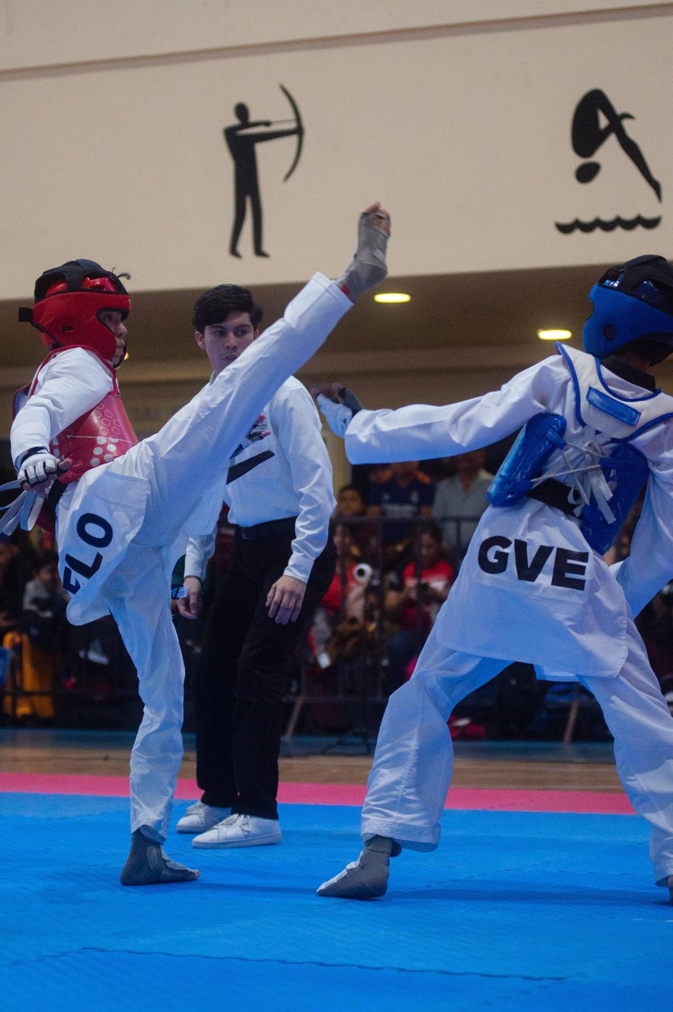 $!Cierra fuerte Culiacán en los estatales de taekwondo