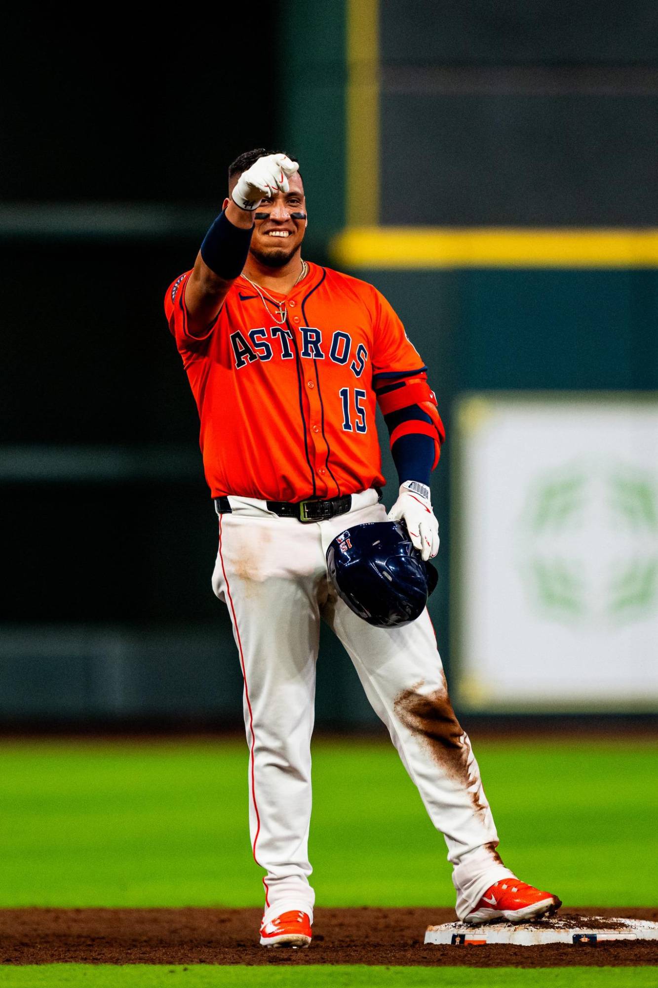 $!HOUSTON, TX - MAY, 09: The Cincinnati Reds against the Houston Astros at Daikin Park on May 9, 2025 in Houston, TX. (Photo by Evan Triplett/Houston Astros)