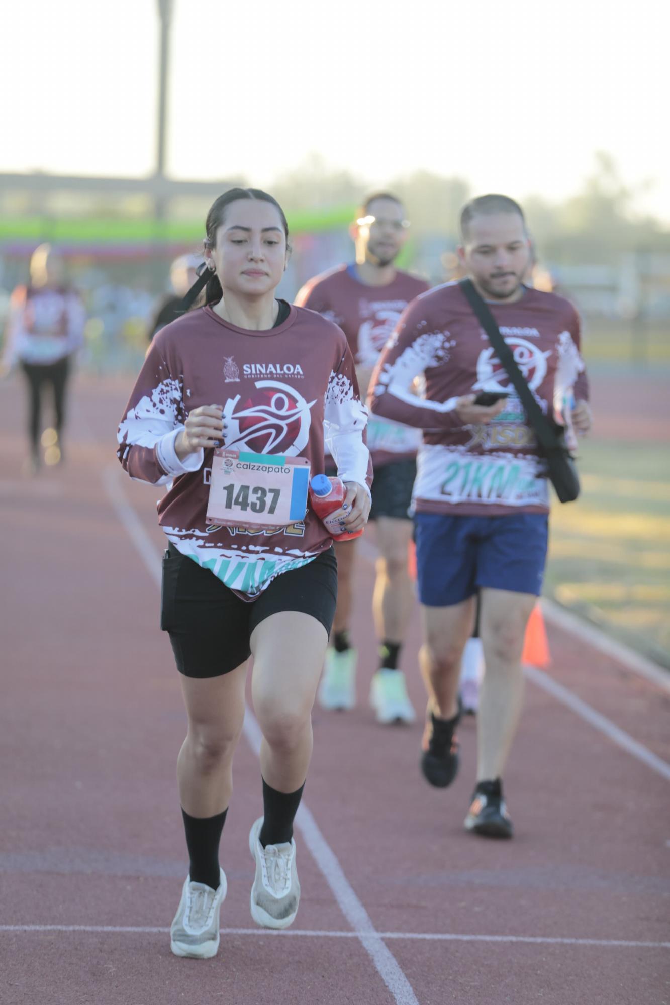 $!Encabeza Rocha Moya arranque del Primer Medio Maratón Isde 2024