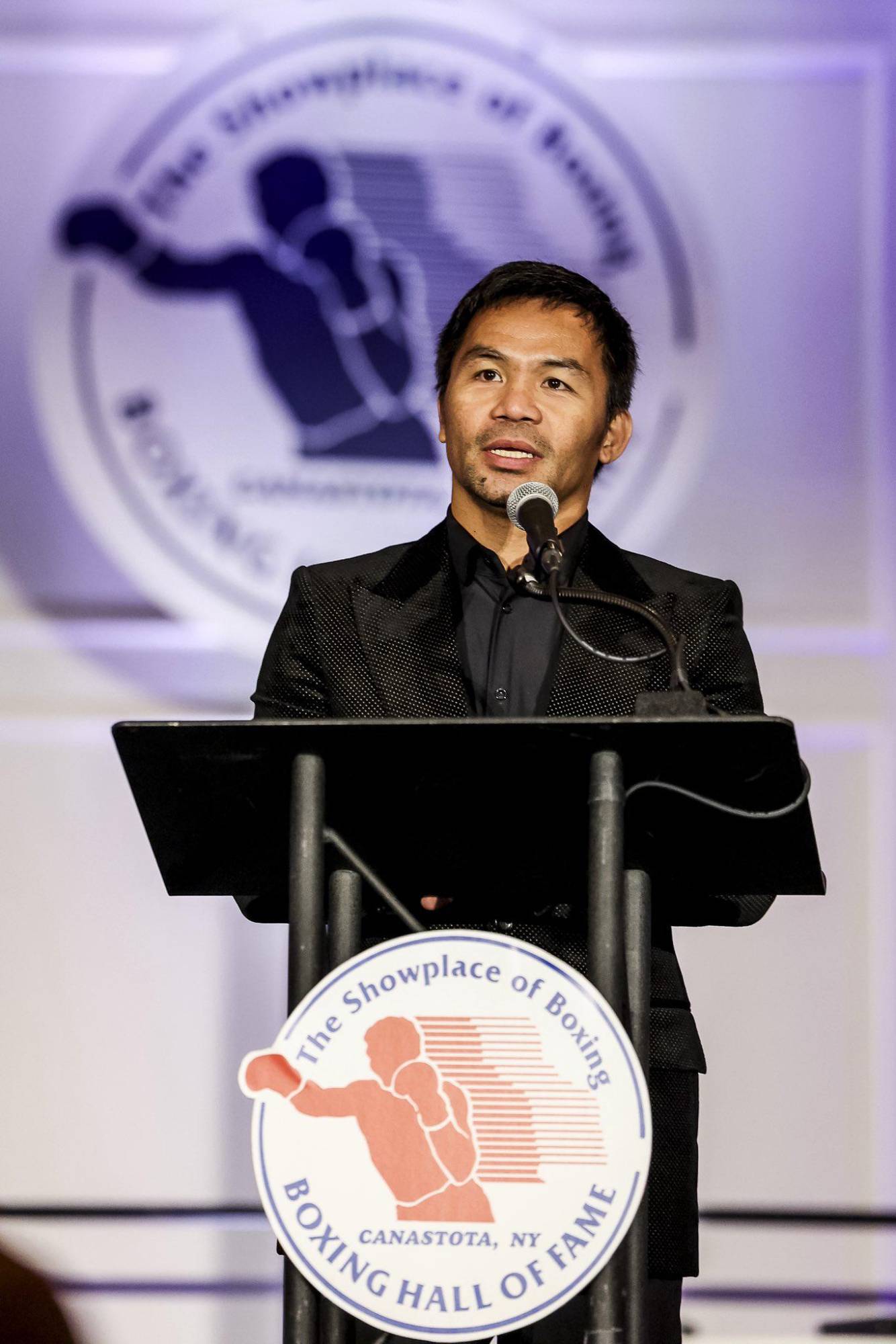 $!Emotivo ingreso de Manny Pacquiao al Salón de la Fama del boxeo