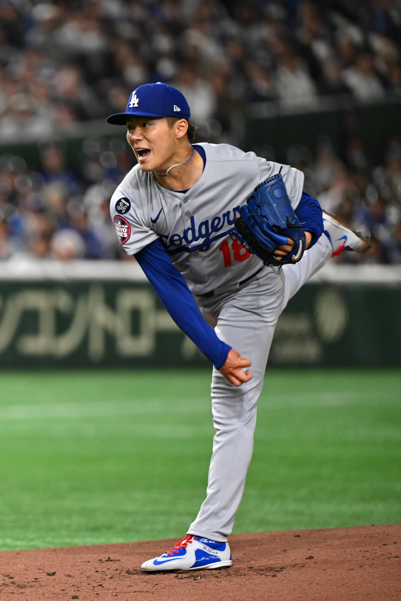 $!Dodgers comienza defensa de su título con victoria sobre Cachorros en Japón
