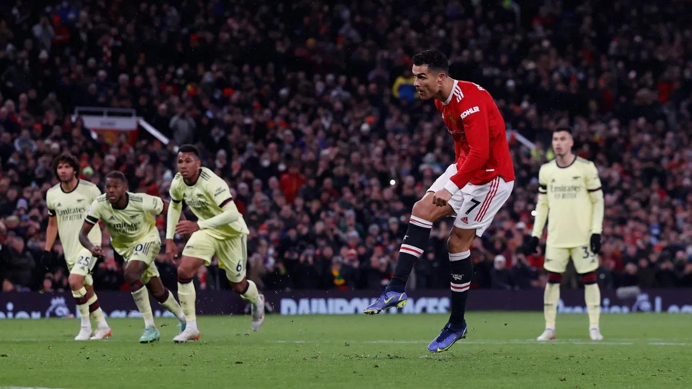 $!Cristiano Ronaldo marca doblete contra el Arsenal y llega a 801 goles en su carrera